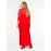 Красивые красное длинное платье для полных купить в москве дешево