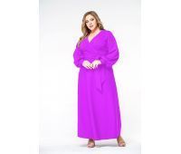 фиолетовое платье для полных