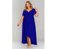 синее платье больших размеров