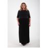 большие платья черного цвета