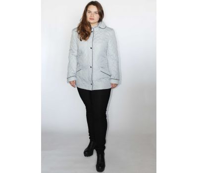 Красивые Куртка утепленная с воротником стойкой и съемным капюшоном большого размера купить в москве дешево
