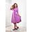 Красивые вечернее фиолетовое платье для полной женщины купить в москве дешево