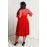 Красивые красное платье в пол для полных купить в москве дешево