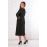 Красивые строгое черное платье для полной женщины купить в москве дешево