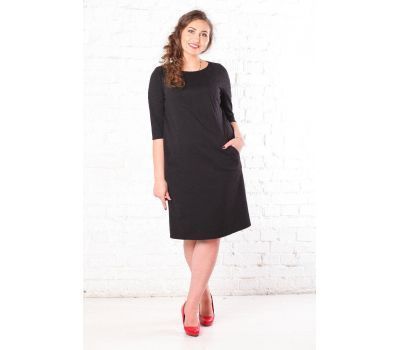 Красивые короткие черные платья больших размеров купить в москве дешево