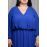 Красивые синее платье с длинным рукавом для полных купить в москве дешево