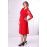 Красивые красное платье для полных женщин на новый год купить в москве дешево